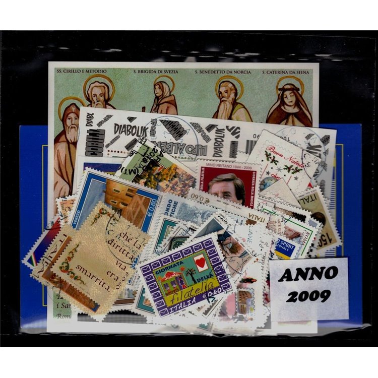 ITALY 2009 Complete Year 69v + 5 s/s us