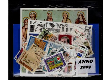 ITALY 2009 Complete Year 69v + 5 s/s us
