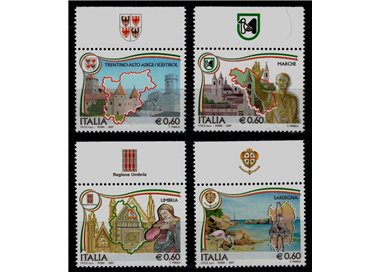 ITALIA 2007 Regioni d'Italia (con appendice) 4v MNH**