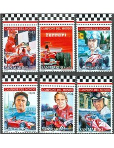 SAN MARINO 2005 Omaggio alla Ferrari 6v MNH**