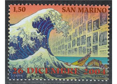 SAN MARINO 2005 Tsunami MNH**