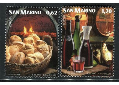 SAN MARINO 2005 Europa 2v MNH**