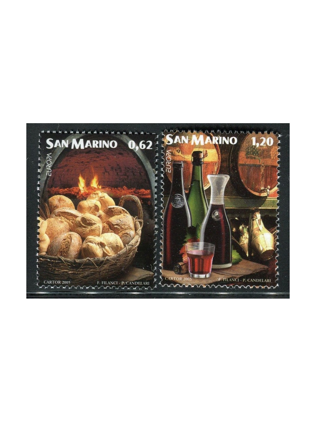 SAN MARINO 2005 Europa 2v MNH**