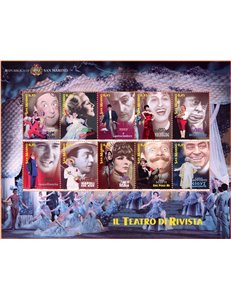 SAN MARINO 2005 The s/s MNH magazine theatre**