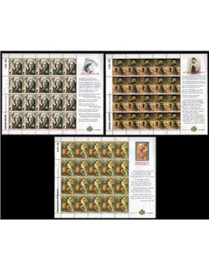 SAN MARINO 2004 Literary Characters 3 m/s MNH**