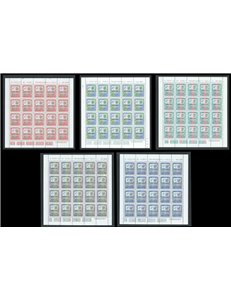 ITALY 1978-79 High values 5 m/s MNH**