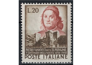 ITALY 1951 Pietro Vannucci (Il Perugino) MNH**