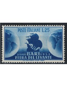 ITALY 1951 Levante Fair MNH**