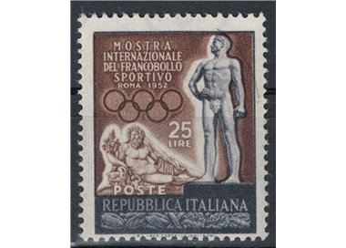 ITALY 1952 Sports Stamp Exhibition MNH**