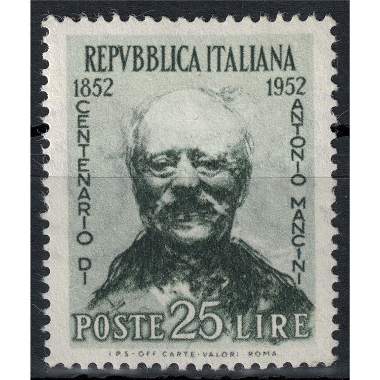 ITALIA 1952 Antonio Mancini MNH**