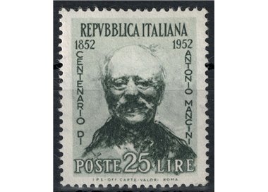 ITALY 1952 Antonio Mancini MNH**