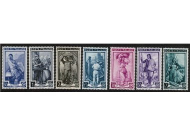 ITALY 1955 Italy at work 7v MNH**