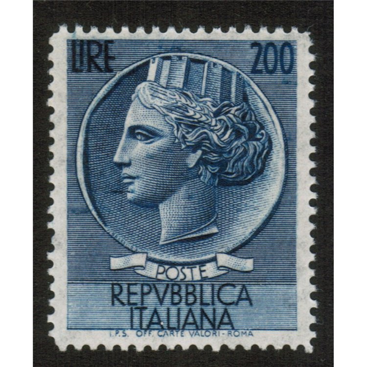 ITALY 1957 Syracuse £200 MNH**