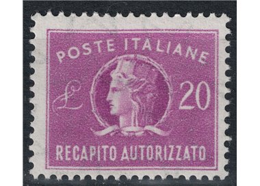 ITALIA 1955 Recapito autorizzato MNH**