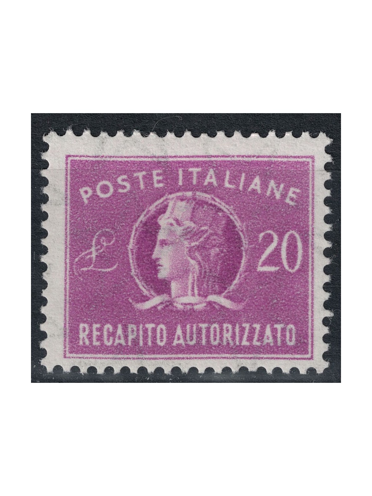 ITALIA 1955 Recapito autorizzato MNH**