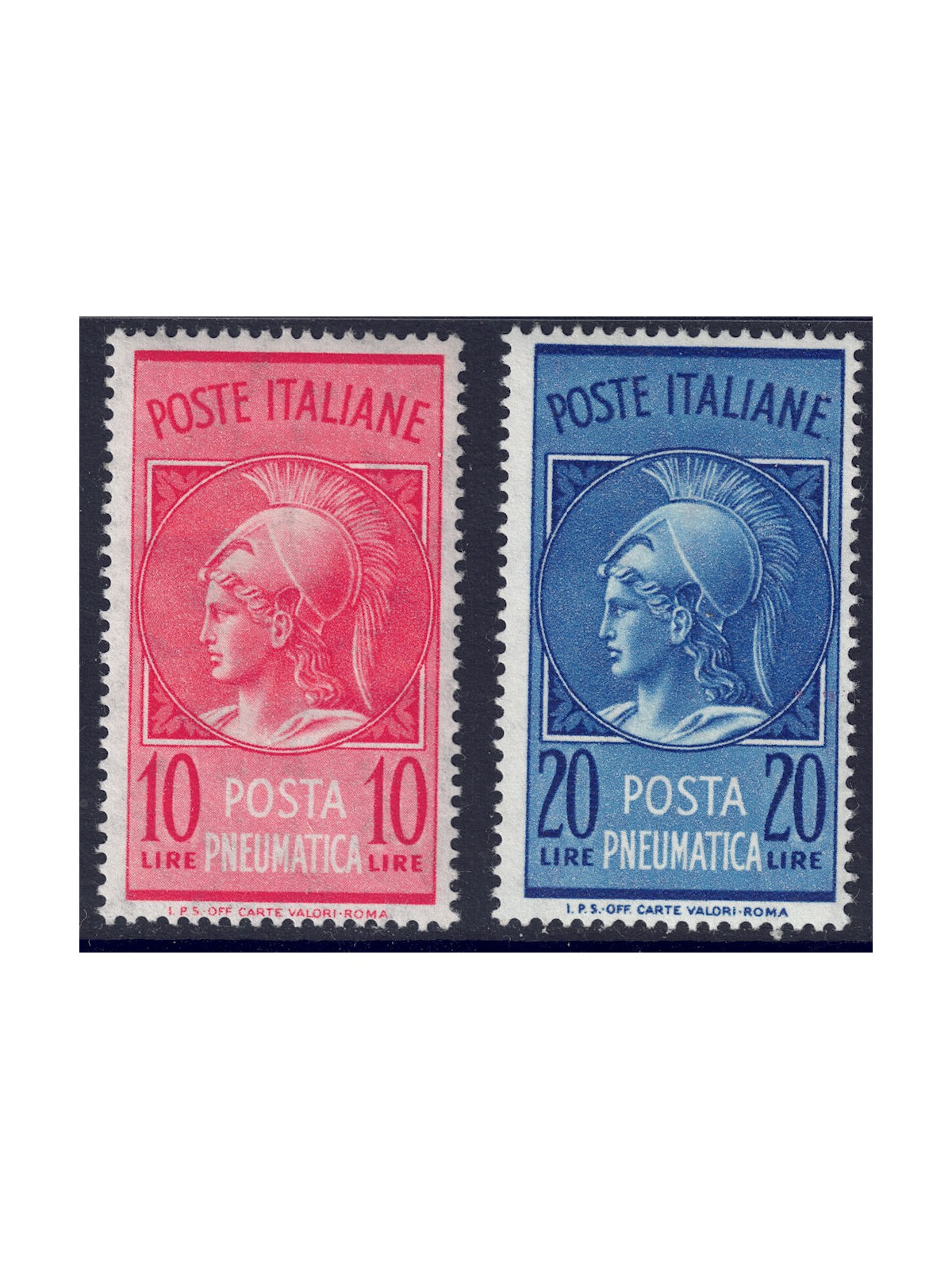 ITALIA 1958-66 Posta pneumatica 2v MNH**
