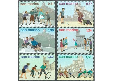 SAN MARINO 2003 Amarcord, antichi giochi giovanili 6v MNH**