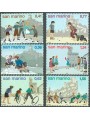 SAN MARINO 2003 Amarcord, ancient youth games 6v MNH**