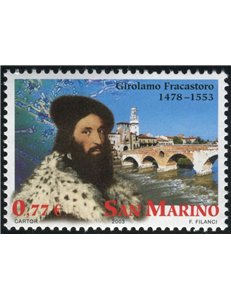 SAN MARINO 2003 Girolamo Fracastoro, Veronafil MNH**