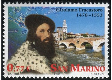 SAN MARINO 2003 Girolamo Fracastoro, Veronafil MNH**