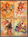 SAN MARINO 2004 Natale 4v MNH**