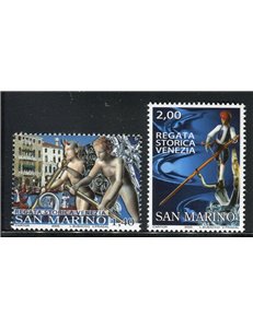 SAN MARINO 2005 Regata storica di Venezia 2v MNH**