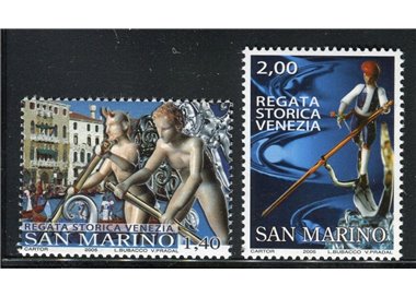 SAN MARINO 2005 Venice Historic Regatta 2v MNH**