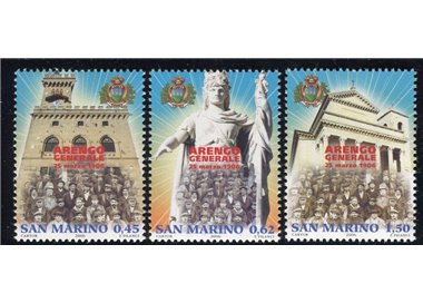 SAN MARINO 2006 Arengo of the heads of families 3v MNH**