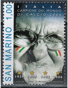 SAN MARINO 2006 Italia campione del mondo di calcio MNH**