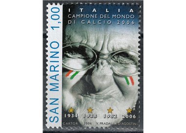SAN MARINO 2006 Italia campione del mondo di calcio MNH**