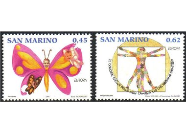 SAN MARINO 2006 Europa 2v MNH**