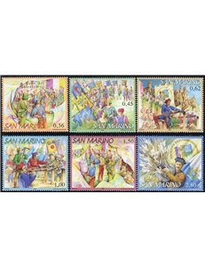 SAN MARINO 2006 Crossbow Corps 6v MNH**