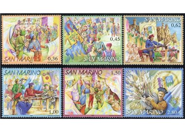 SAN MARINO 2006 Corpo dei balestrieri 6v MNH**