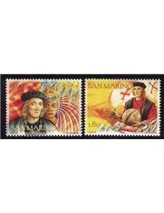SAN MARINO 2006 Cristoforo Colombo 2v MNH**
