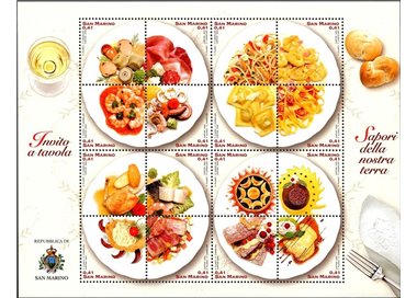 SAN MARINO 2003 Flavors of our Land s/s MNH**
