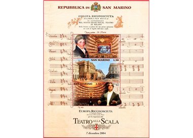 SAN MARINO 2004 Teatro alla Scala BF MNH**