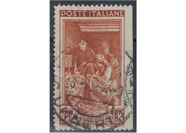 ITALY 1950 Variety £100 Italy at work (not dent. right) us ©