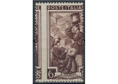 ITALY 1950 Italy at work 6£ Variety MNH** ©