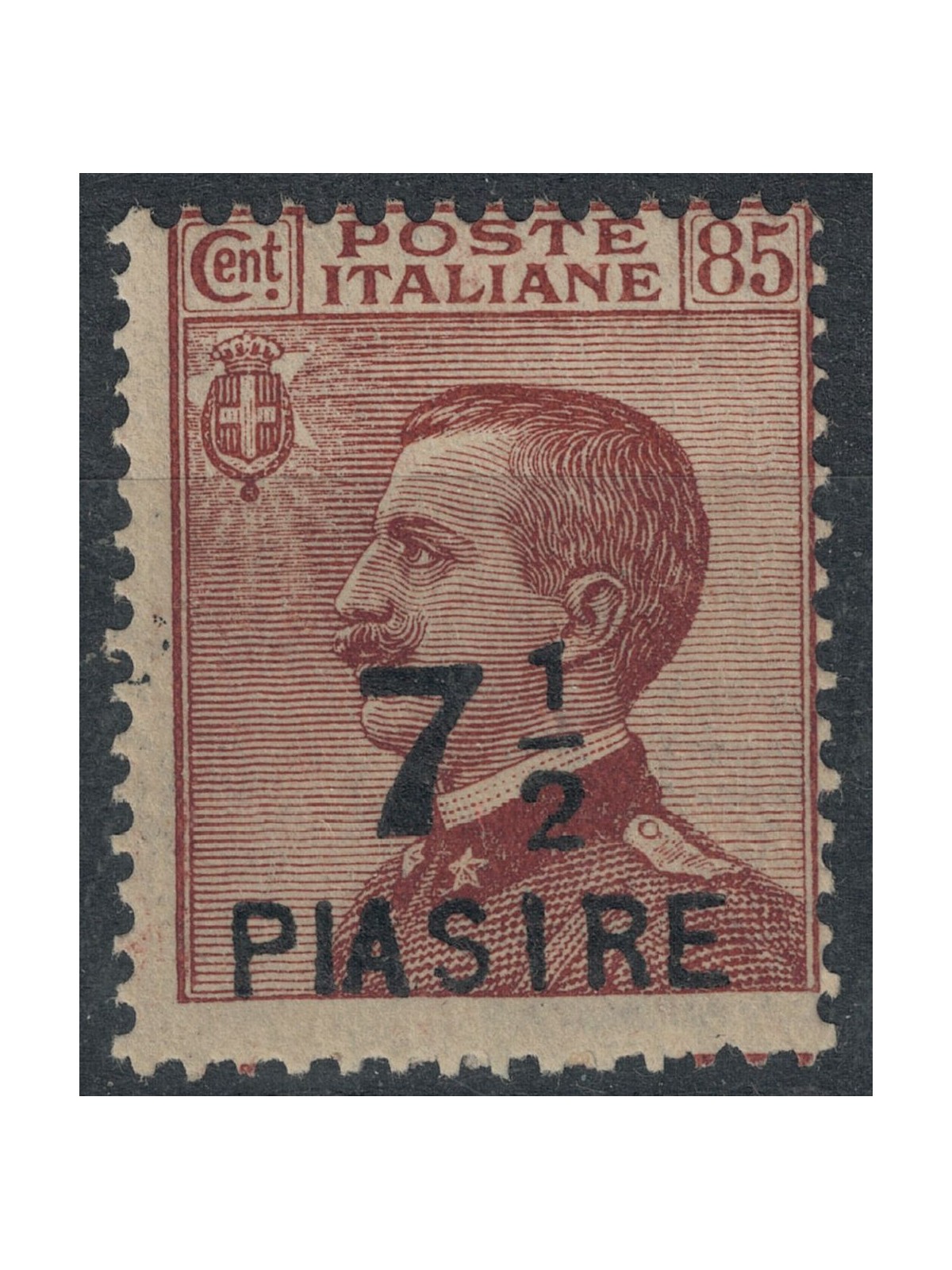 LEVANT (CONSTANTINOPLE) 1922 Variety 7½ on 85c MNH**