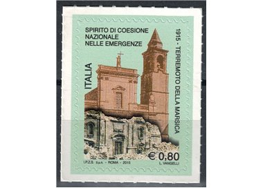 ITALIA 2015 Terremoto della Marsica MNH**
