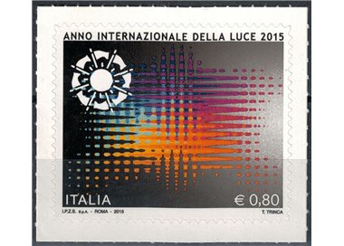 ITALIA 2015 Anno internazionale della luce MNH**