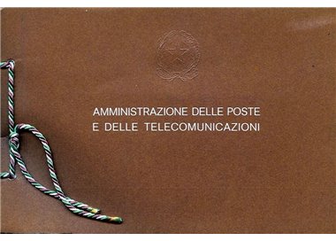 ITALY 1977 Official Italian Post Office Booklet