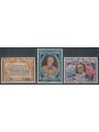 SAN MARINO 1947 Roosevelt overprinted 3v MNH**