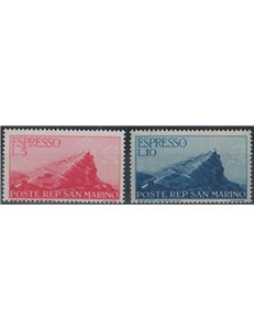SAN MARINO 1945-46 Express 2v MNH**