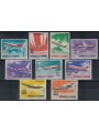 SAN MARINO 1963 Modern aircraft (airmail) 9v MNH**