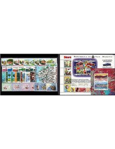 SAN MARINO 1997 Complete Year 36v + 3 s/s MNH**