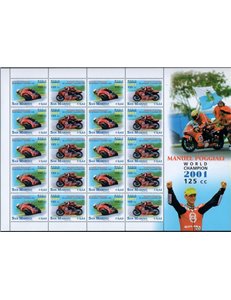 SAN MARINO 2002 Manuel Poggiali MF MNH**
