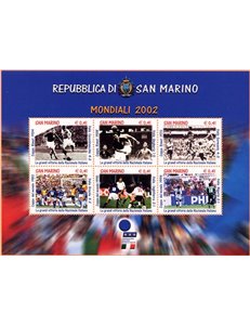 SAN MARINO 2002 World Cup s/s MNH**