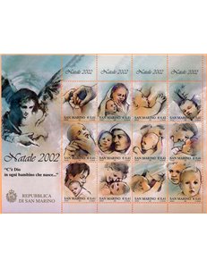 SAN MARINO 2002 Christmas s/s MNH**