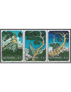 SAN MARINO 2002 Anno internazionale della montagna 3v MNH**